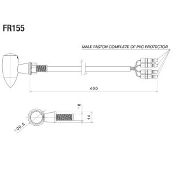 Rizoma Club Blink M. Bag-/Bremselys
