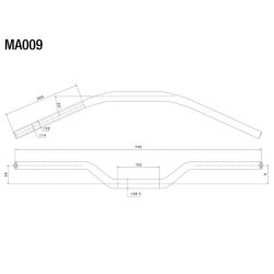 Rizoma Fatbar 22/29mm (Hj)