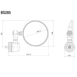 Rizoma Spy-R Styrende Spejl