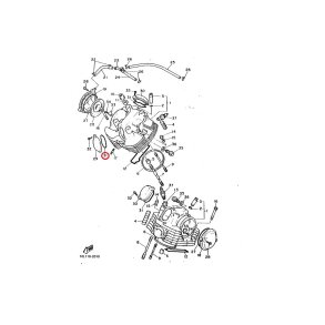 4 stk. O-ringe til ventildksel XV920