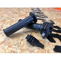 Daytona Gasrulle - 2 Kabler - Sort