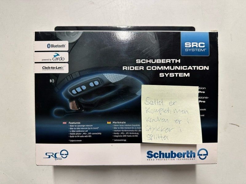 Cardo SRC Samtaleanlæg til Schuberth C3 Pro (Str. 60-65) - B-Stock ...