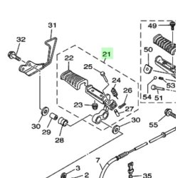Front fodhviler - Yamaha XV 535 Original