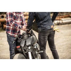 Rokker Rokkertech Tapered Slim Black Pant