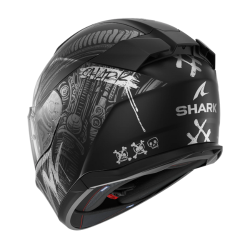 Shark D-Skwal 3 Shiever Mat Black/Silver