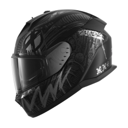 Shark D-Skwal 3 Shiever Mat Black/Silver