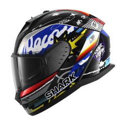 Shark D-Skwal 3 Streetrush Black/Blue/chrome