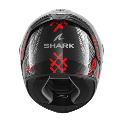Shark Spartan RS Carbon Shiever Red