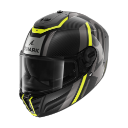 Shark Spartan RS Carbon Shawn Yellow/silver