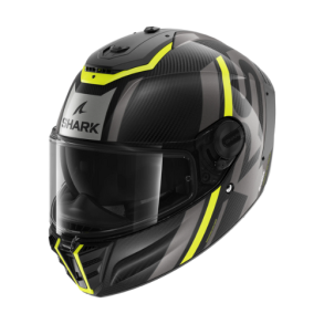Shark Spartan RS Carbon Shawn Yellow/silver
