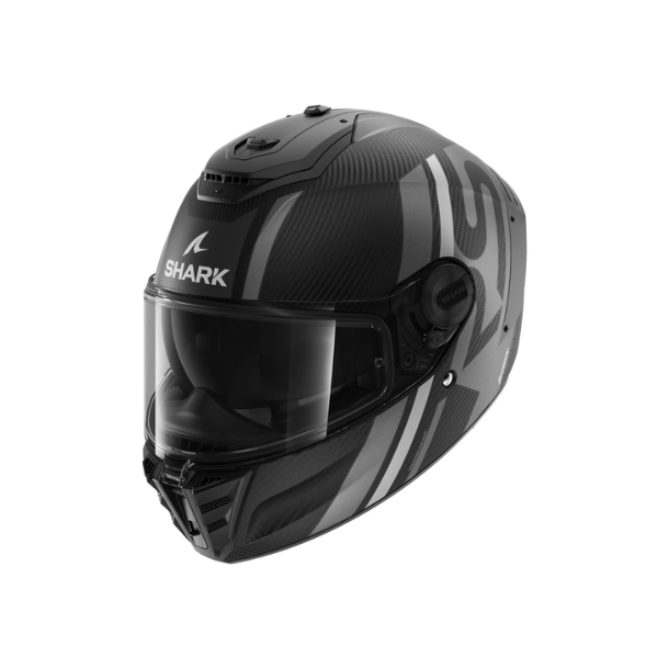 Shark Spartan RS Carbon Shawn Grey/silver
