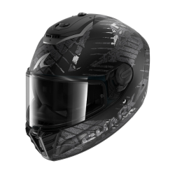 Shark Spartan RS Fibre Reptaia Mat Black 