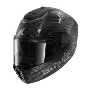 Shark Spartan RS Fibre Reptaia Mat Black 