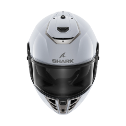 Shark Spartan RS Blank Glossy Silver