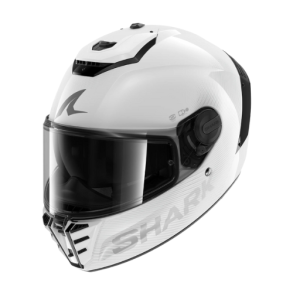 Shark Spartan RS Fibre SP Blank Silver/White