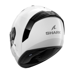 Shark Spartan RS Fibre SP Blank Silver/White