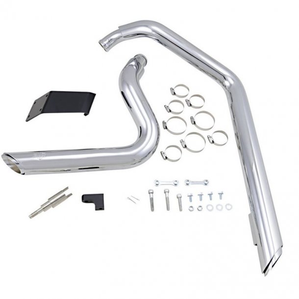 SHORTSHOTS STAGGERED CHROME - Harley Davidson