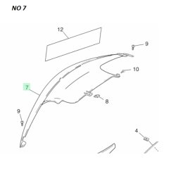 Originale Skjolde Sort - Yamaha Jog R