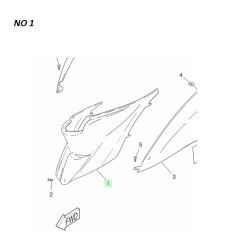 Originale Inder plastik dele - Yamaha JOGR