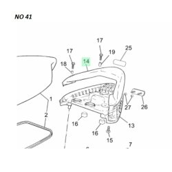 Originale Skjolde Sort - Yamaha Jog R