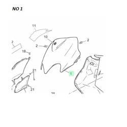 Originale Skjolde Matslv Bronze - Yamaha Jog R