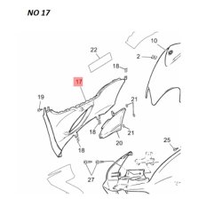 Originale Skjolde Sort - Yamaha Jog R