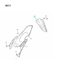 Originale Inder plastik dele - Yamaha JOGR