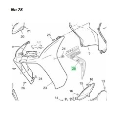 Originale Skjolde Sort - Yamaha Jog R