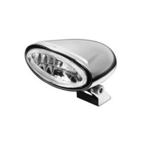 Highway Hawk Oval Fjernlygte Chrome