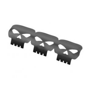 h - Skull Sort Udstdnings varmeskjold 60