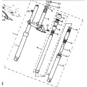 No 14 - Seat Spring Lower