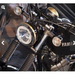 Yamaha XV950 - Blinklys kranse
