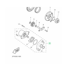 Startmotor Original - Yamaha JogR
