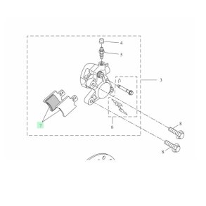Bremseklodser Original - Yamaha JogR