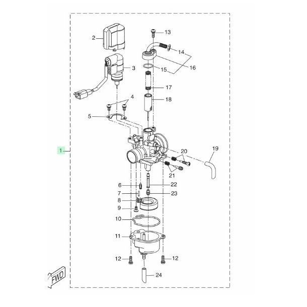 Karburator Original - Yamaha JogR